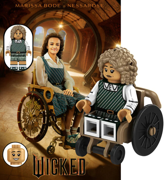 MINIFIGURE DISNEY "WICKED" UNIVERS: NESSAROSE custom