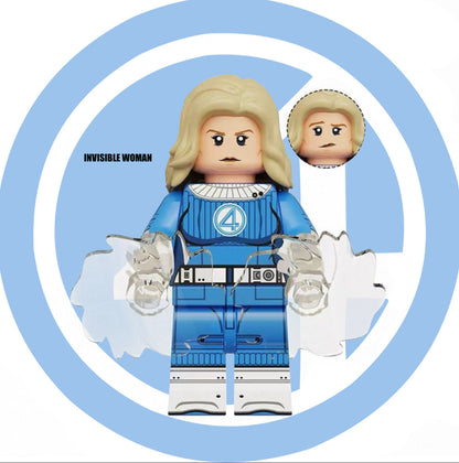 PREVENTE ♥️♥️♥️MINIFIGURE MARVEL UNIVERS:FANTASTIC FOUR INVISIBLE WOMAN ♥️♥️♥️custom Disponibilité fin octobre 2025