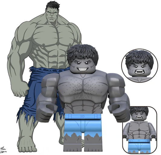 PREVENTE MINIFIGURE MARVEL UNIVERS: GREY HULK custom Disponibilité fin octobre 2025