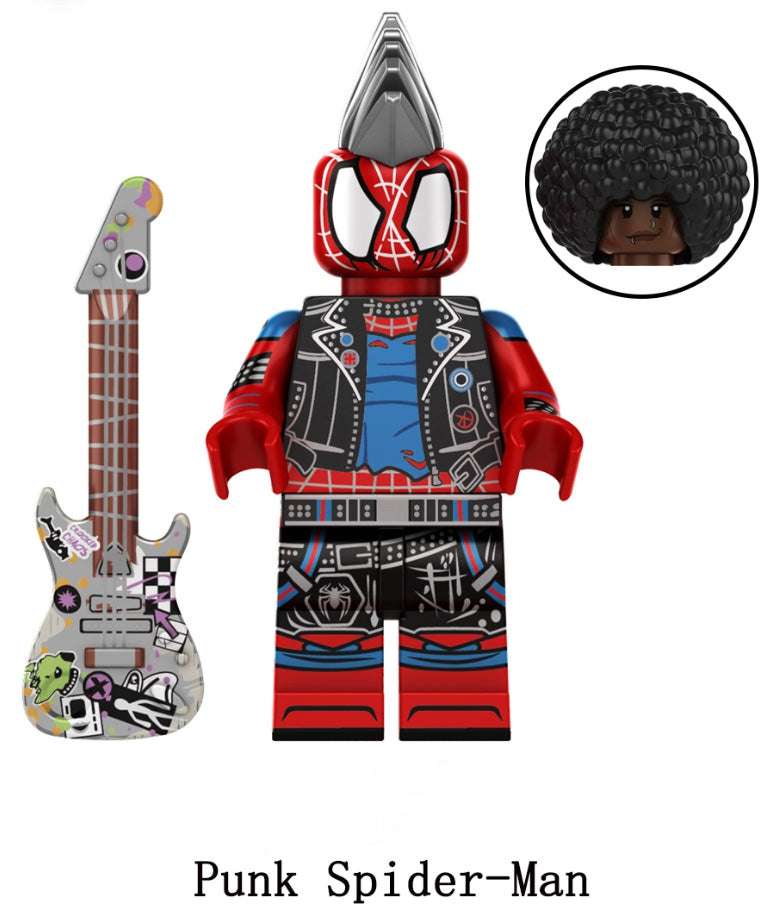 MINIFIGURE PUNK SPIDERMAN custom