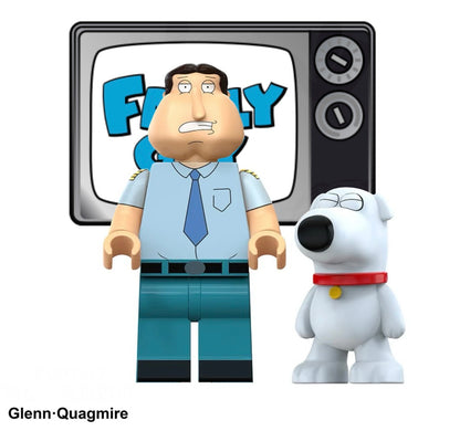 MINIFIGURE FAMILY GUY UNIVERS: GLENN QUAGMIRE Custom