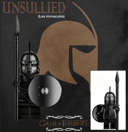 PREVENTE MINIFIGURE GAME OF THRONES UNIVERS: UNSULLIED (version D) Custom Disponibilité fin septembre 2026