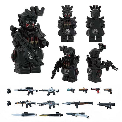 ♥️♥️MINIFIGURE VIDEO GAMES DELTA FORCE UNIVERS: IRON-FACED JUDGE ♥️♥️custom