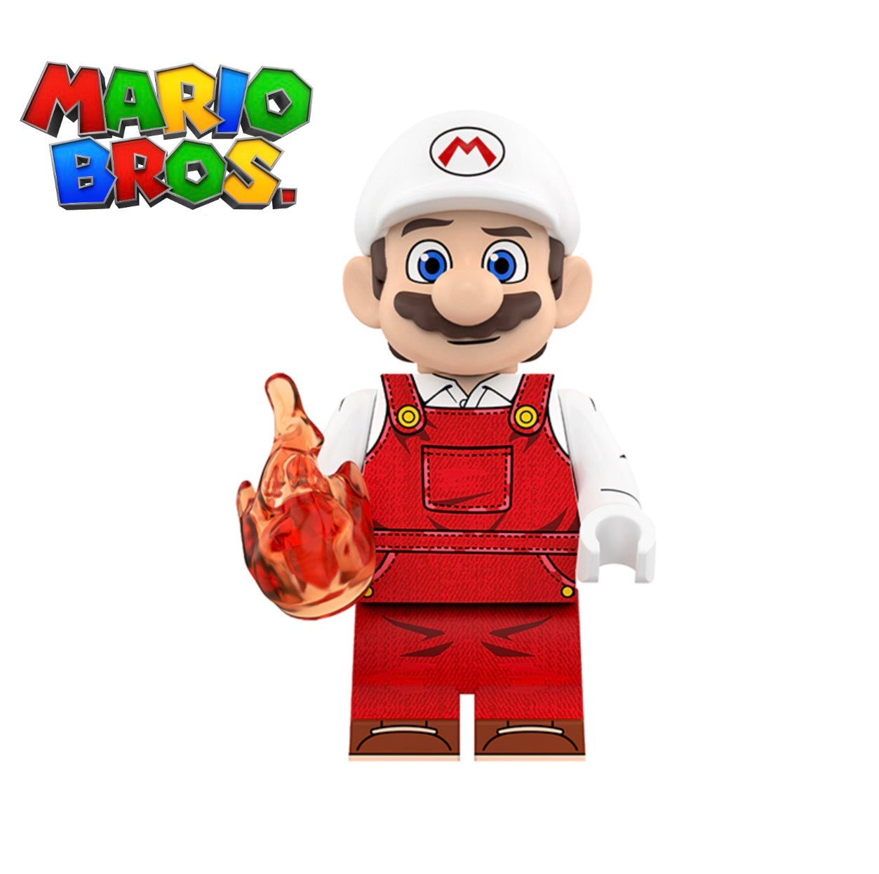 PREVENTE MINIFIGURE SUPER MARIO UNIVERS: MARIO FEU custom Disponibilité fin août 2026