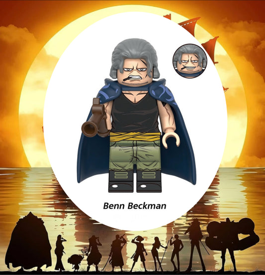 PREVENTE♥️♥️MINIFIGURE ONE PEACE: BENN BECKMAN ♥️♥️custom Disponibilité fin Décembre 2024