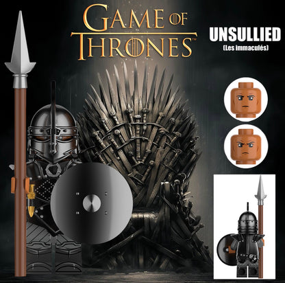 PREVENTE MINIFIGURE GAME OF THRONES UNIVERS: UNSULLIED (version A) Custom Disponibilité fin septembre 2026