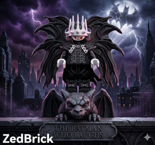PREVENTE♥️♥️MINIFIGURE DC UNIVERS: ♥️♥️♥️THE BATMAN WHO LAUGHS (version black) custom Disponibilité Minifigures fin janvier 2026