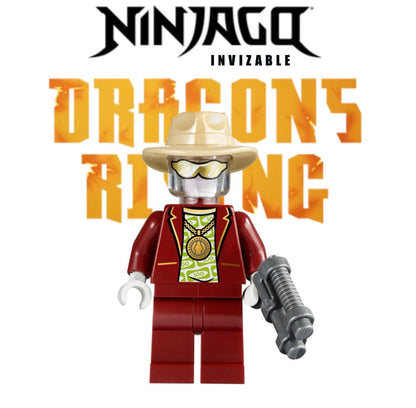 ⭐️ ⭐️ ⭐️MINIFIGURE NINJAGO UNIVERS: INVIZABLE (MR PALE) ⭐️ ⭐️ ⭐️ CUSTOM