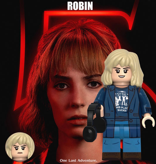 MINIFIGURE STRANGER THINGS UNIVERS: ROBIN Custom