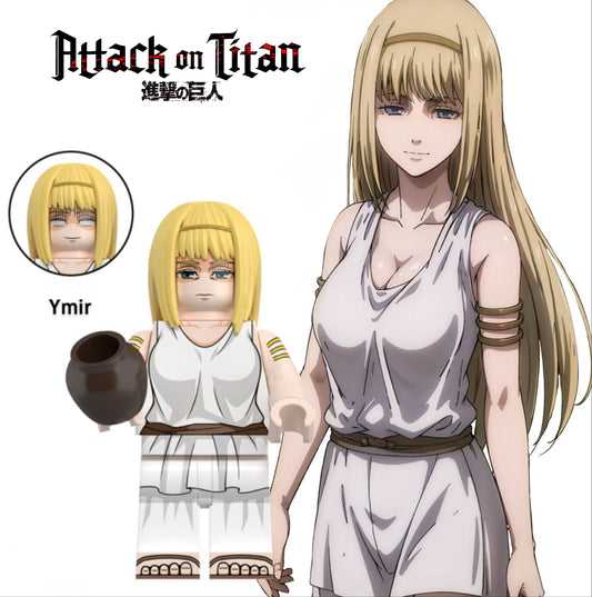 MINIFIGURE AOT UNIVERS: YMIR (L'Attaque des Titans) Custom