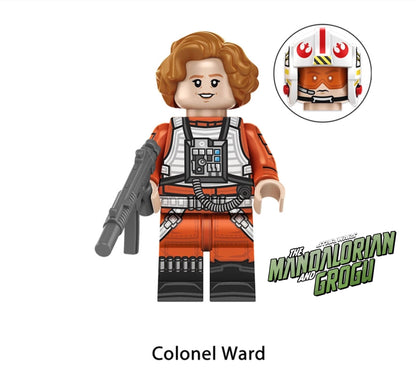 PREVENTE MINIFIGURE STAR WARS UNIVERS(The Mandalorian and Grogu): COLONEL WARD Custom Disponibilité fin juin 2026