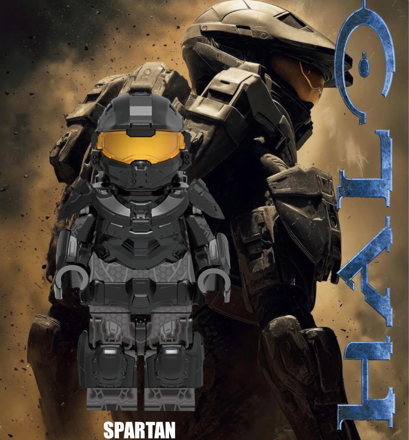 ⭐️⭐️MINIFIGURE HALO UNIVERS : SPARTAN ⭐️⭐️Custom