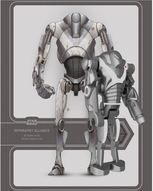 MINIFIGURE STAR WARS UNIVERS: B2-RP BATTLE DROID  custom