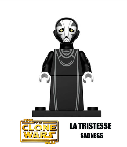 MINIFIGURE STAR WARS UNIVERS:PRÊTRESSE DE LA FORCE (LA TRISTESSE) Custom