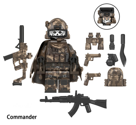 ♥️♥️MINIFIGURE ARMY UNIVERS: COMMANDER CUSTOM♥️♥️