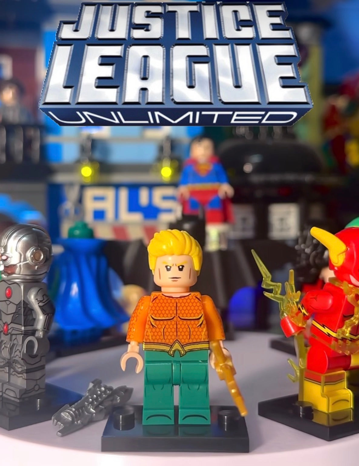 MINIFIGURE DC UNIVERS : AQUAMAN COMICS custom