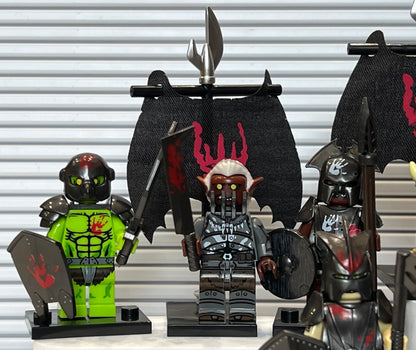 MINIFIGURE LOTR URUK-HAI CUSTOM