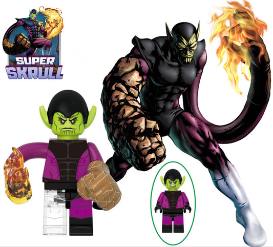 PREVENTE MINIFIGURE MARVEL UNIVERS: SUPER SKULL custom Disponibilité fin octobre 2025