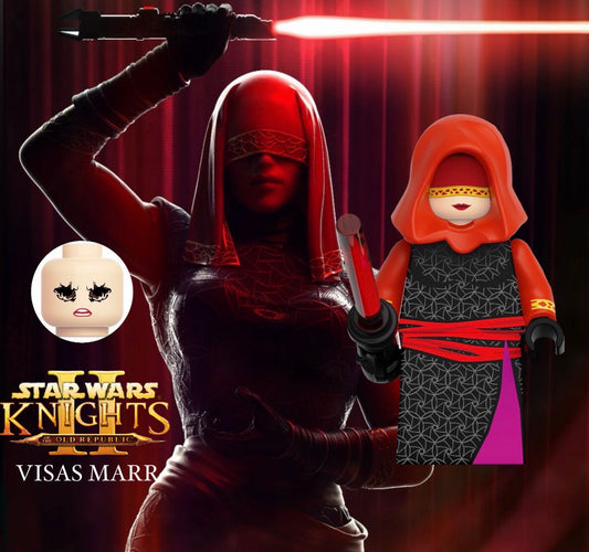 ⭐️⭐️⭐️MINIFIGURE STAR WARS UNIVERS: SITH VISAS MARR ⭐️⭐️⭐️Custom