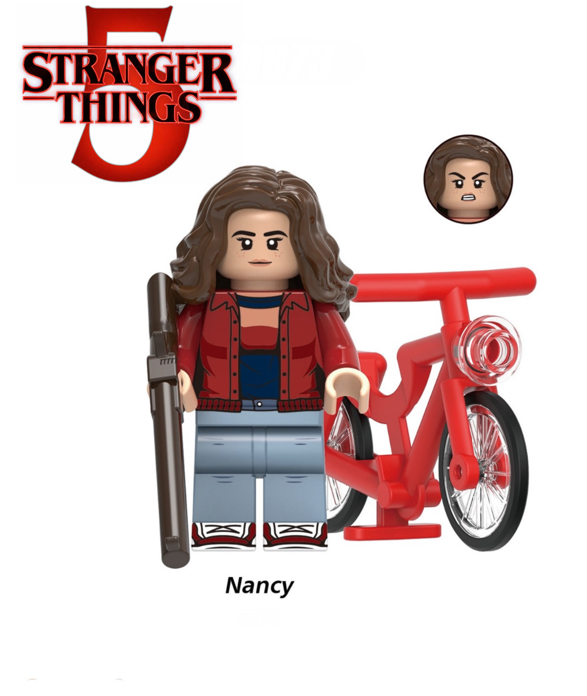 MINIFIGURE STRANGER THINGS UNIVERS: NANCY Custom