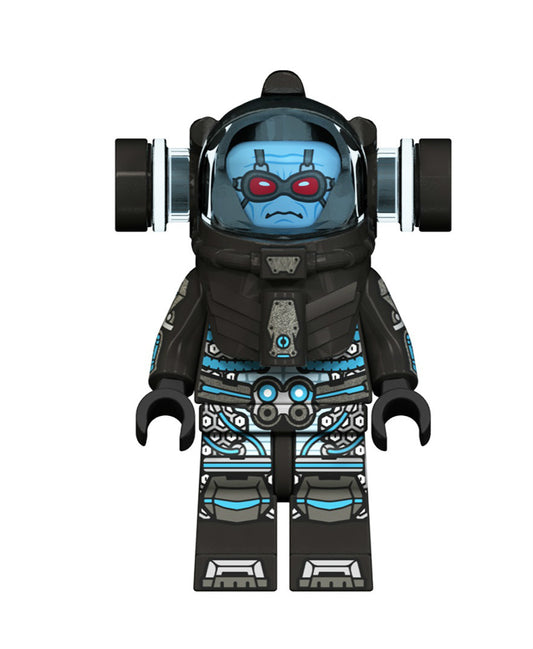 ♥️♥️♥️MINIFIGURE Mr Freeze (Arkham City) ♥️♥️♥️Custom ⚠️TRÈS RARE SORTIE 2018 (dernière pièce)