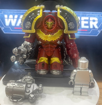 ⭐️⭐️⭐️BIG MINIFIGURE WARHAMMER 40K UNIVERS: SATURNINE PATTERN-BLOOD ANGELS ⭐️⭐️⭐️custom