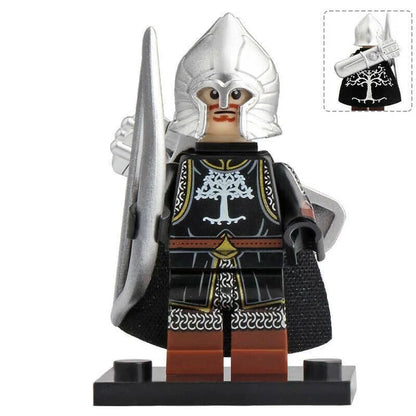MINIFIGURE LOTR/ THE HOBBIT UNIVERS: GONDOR KNIGHT SOLDIER custom