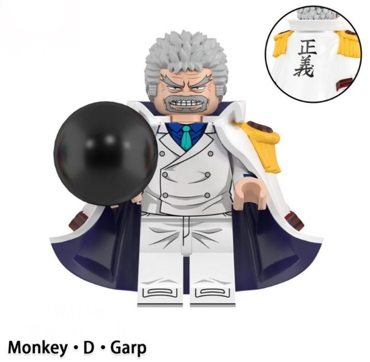 MINIFIGURE MONKEY·D·GARP custom