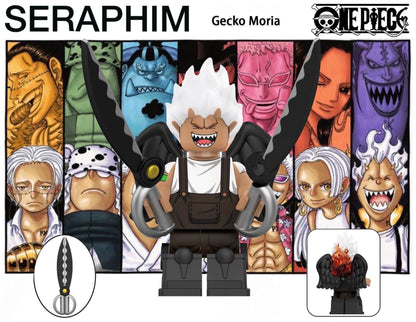 PRÉVENTE ⭐️⭐️⭐️MINIFIGURE ONE PEACE UNIVERS: GECKO MORIA ⭐️⭐️⭐️custom DISPONIBILITÉ DÉBUT NOVEMBRE 2026