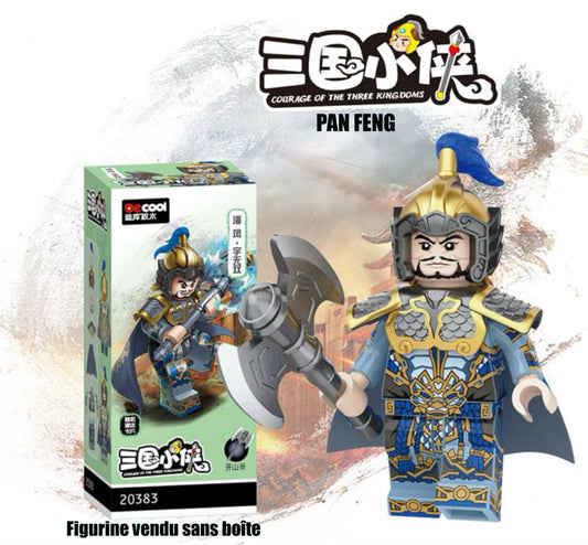 MINIFIGURE "COURAGE DES TROIS ROYAUMES" UNIVERS: PAN FENG (VENDU SANS BOÎTE)CUSTOM