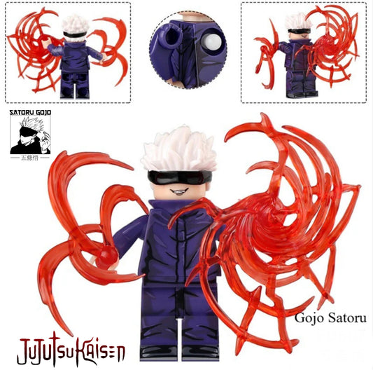 MINIFIGURE JUJUTSU KAISEN UNIVERS : SATORU GOJO custom
