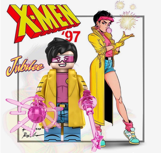 ⭐️⭐️MINIFIGURE MARVEL UNIVERS: JUBILEE ⭐️⭐️custom