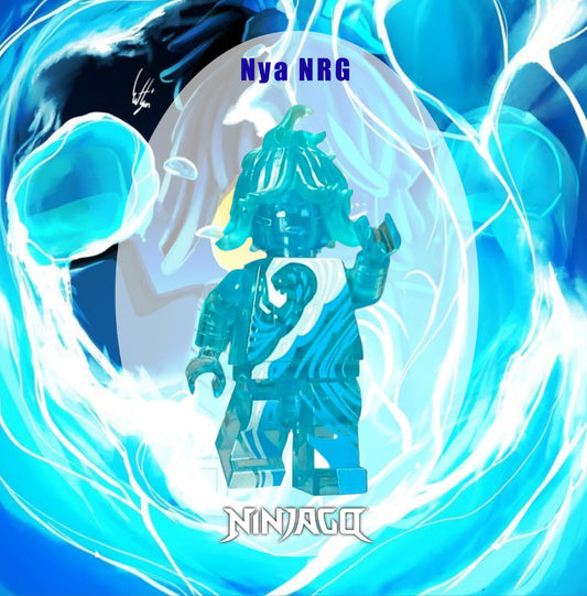 MINIFIGURE NINJAGO UNIVERS: NYA NRG CUSTOM