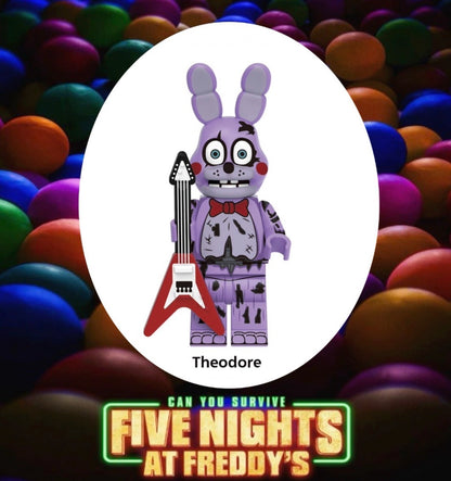 MINIFIGURE HORREUR UNIVERS: THÉODORE "FIVE NIGHTS AT FREDDY’S"CUSTOM