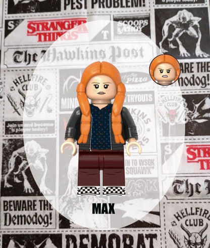 MINIFIGURE STRANGER THINGS UNIVERS: MAX Custom
