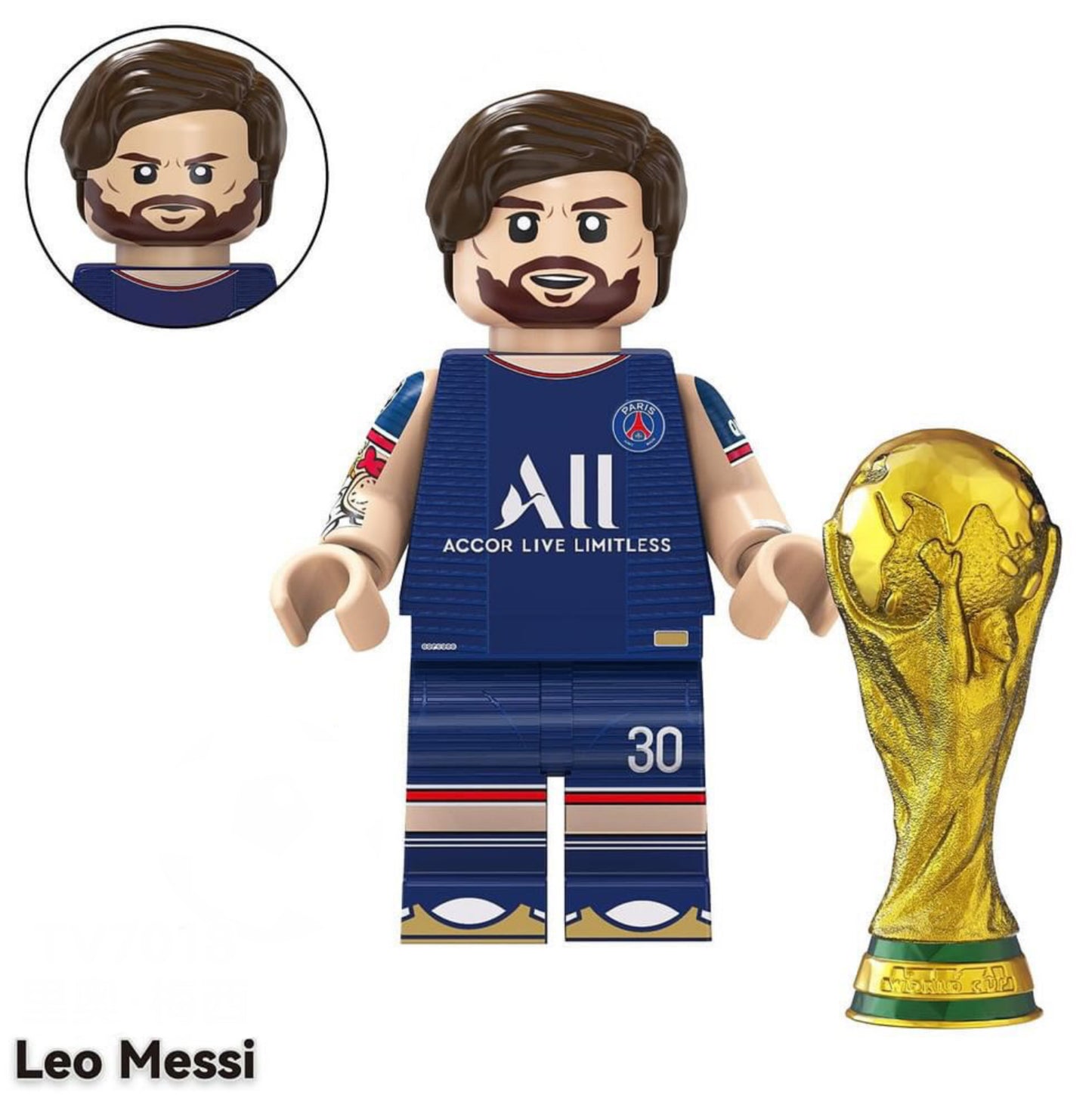 MINIFIGURE FOOTBALL UNIVERS ⚽️: LIONEL MESSI custom