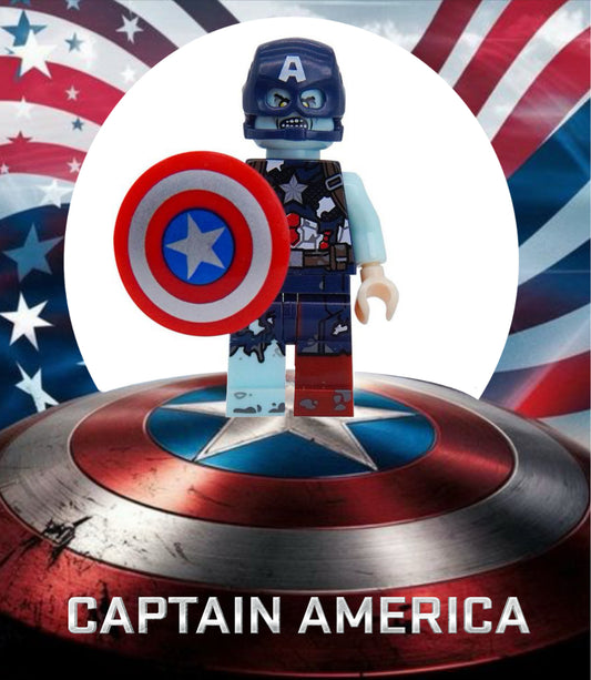 MINIFIGURE MARVEL UNIVERS: CAPTAIN AMERICA custom