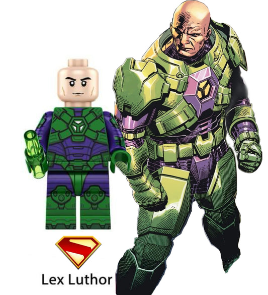 PREVENTE MINIFIGURE DC UNIVERS(SUPERMAN LEGACY): LEX LUTHOR custom Disponibilité Juin 2025
