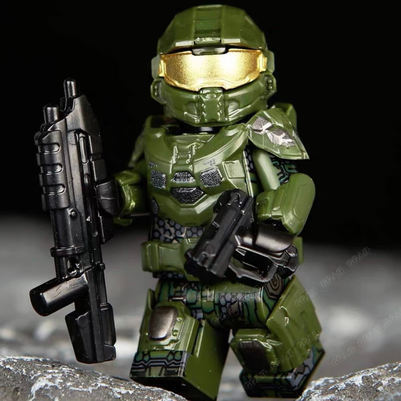 ⭐️⭐️MINIFIGURE HALO UNIVERS : SPARTAN MASTER CHIEF ⭐️⭐️Custom