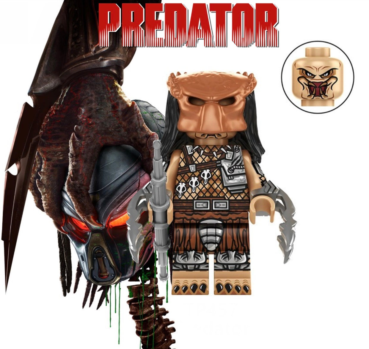 MINIFIGURE PREDATOR UNIVERS: THE PREDATOR Custom