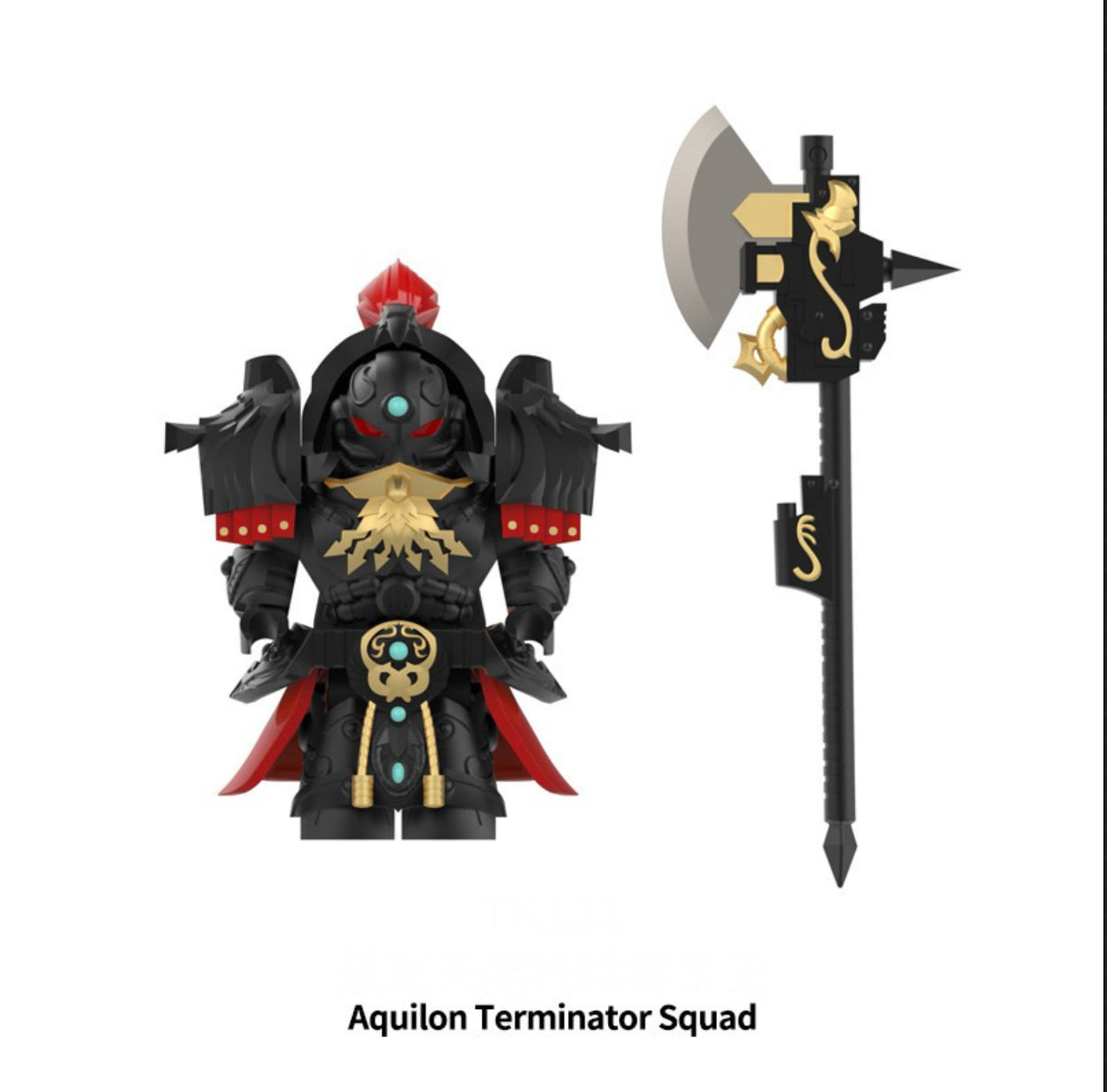 MINIFIGURE WARHAMMER 40K UNIVERS: AQUILON TERMINATOR SQUAD custom