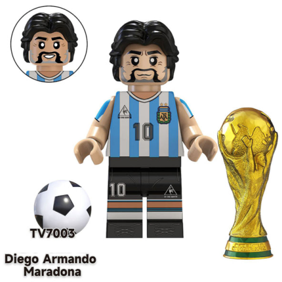 MINIFIGURE FOOTBALL UNIVERS ⚽️: DIEGO MARADONA custom