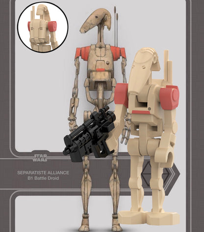 PREVENTE MINIFIGURE STAR WARS UNIVERS:  BATTLE DROID CUSTOM Disponibilité mi-septembre 2026