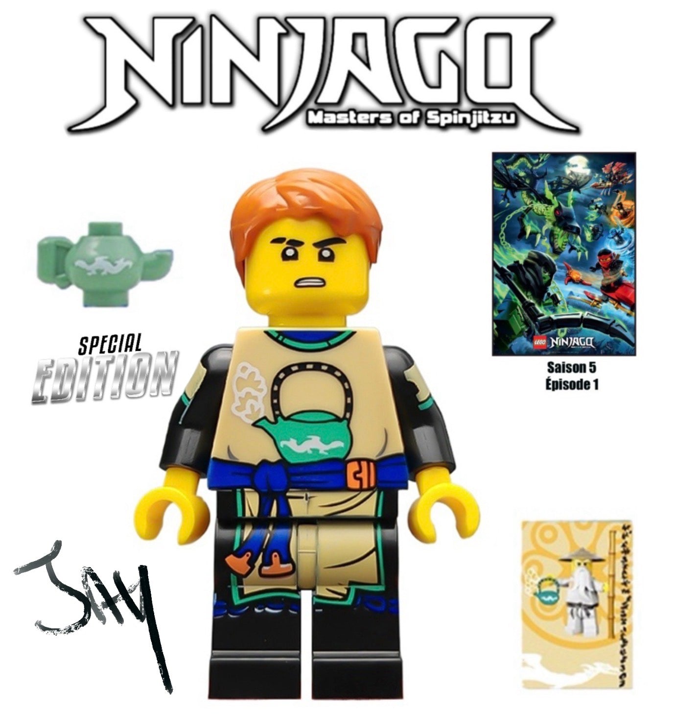 PREVENTE MINIFIGURE NINJAGO MASTERS OF SPINJITZU UNIVERS: JAY CUSTOM Disponibilité fin mai 2026
