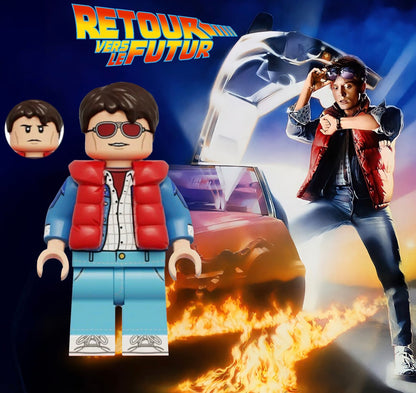 MINIFIGURE BACK TO THE FUTURE : MARTY MCFLY custom