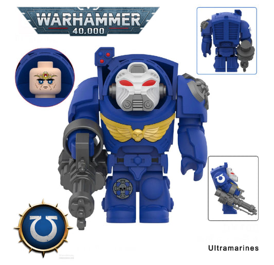 MINIFIGURE WARHAMMER 40K UNIVERS: ULTRAMARINES custom