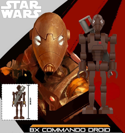 PREVENTE MINIFIGURE STAR WARS UNIVERS: COMMANDO DROID Custom Disponibilité Novembre 2026