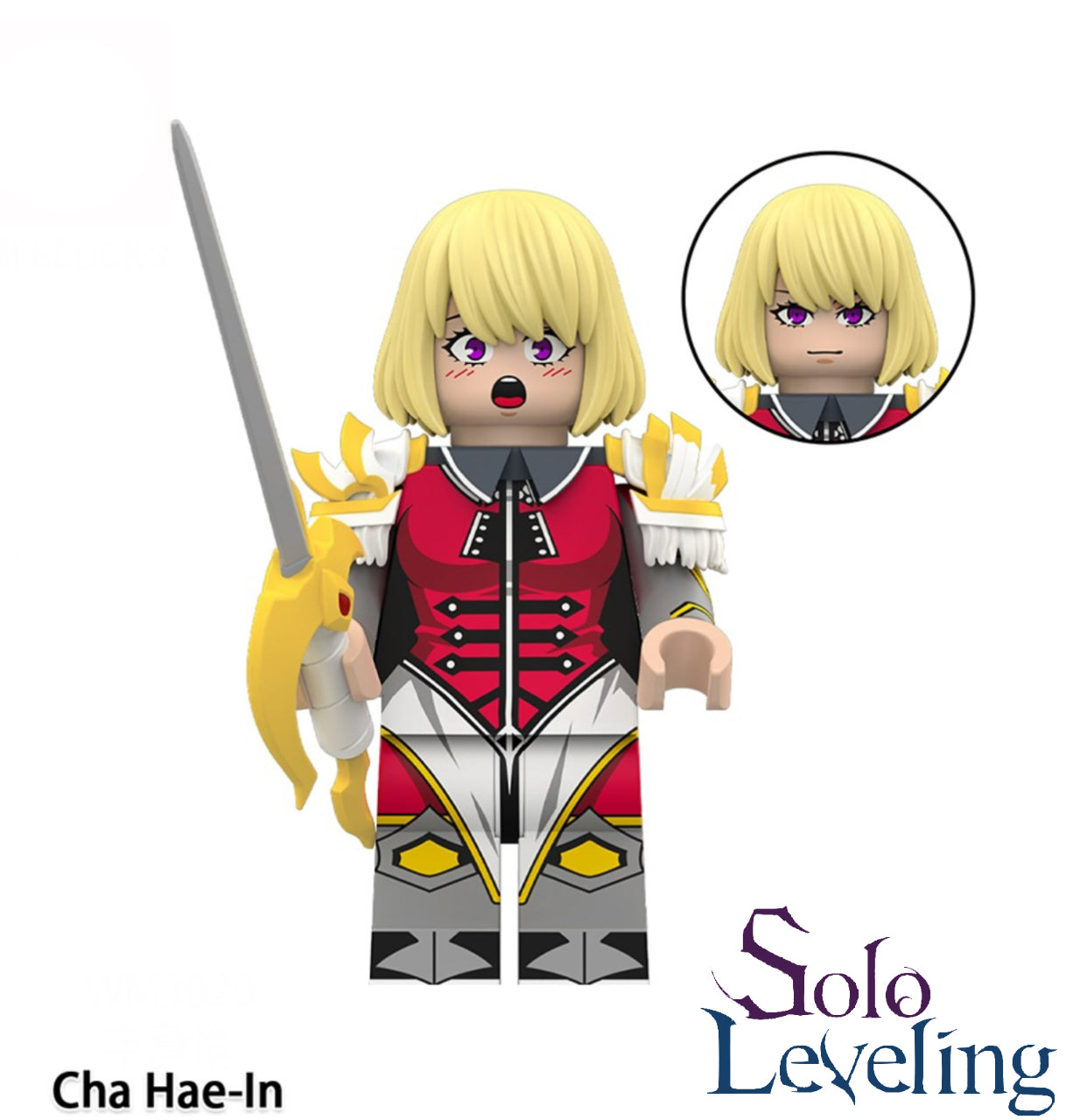 MINIFIGURE SOLO LEVELING UNIVERS: CHA HAE-IN custom