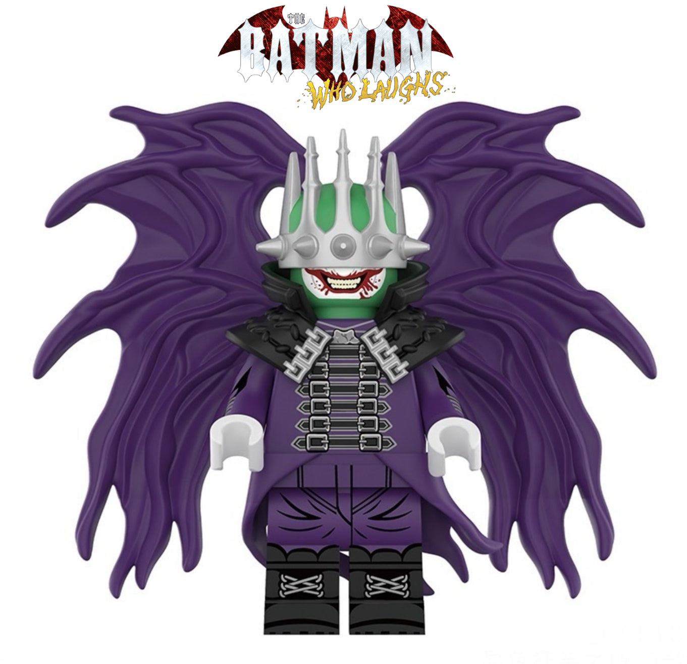 PREVENTE♥️♥️MINIFIGURE DC UNIVERS: ♥️♥️♥️THE BATMAN WHO LAUGHS custom Disponibilité Minifigures fin janvier 2026