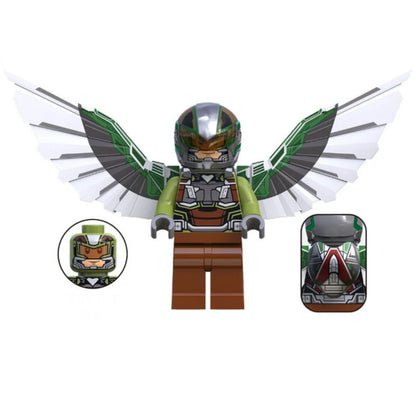 - MINIFIGURE MARVEL UNIVERS: FALCON custom